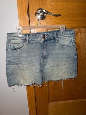 YMI Denim Mini Skirt